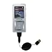 Retractable USB Cable for the Samsung Yepp YP-Z5 with Power Hot Sync and Charge capabilities - Gomadic Brand w/ TipExchange Technology