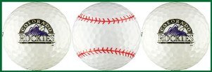 Buy Colorado Rockies Golf Balls by Enjoy Life Inc