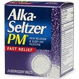 Alka-Seltzer Pm Pain Reliever & Sleep Aid Effer-24