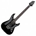 Schecter C1 Electric Guitar with Floyd Rose Tremolo (Gloss Black) 