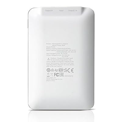 ADATA PV120 5100 mAh 2.1A Output Power Bank White
