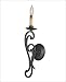 1 Light Sconce - Aged Iron Finish