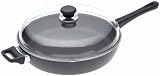 Scanpan Classic Ceramic Titanium 12-Inch Saute Pan with Lid