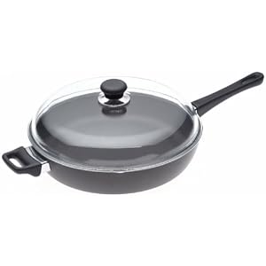 Scanpan Classic Ceramic Titanium 12-Inch Saute Pan with Lid