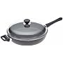 Scanpan Classic Ceramic Titanium 12-Inch Saute Pan with Lid