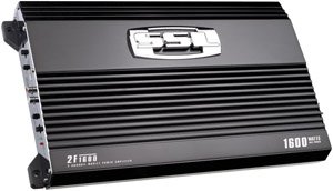 Electronics: Soundstorm Laboratories 2F1600 1600W Force 2 Channel Mosfet Bridgeable Power Amplifier