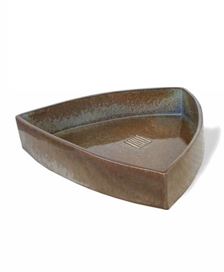 Best Cheap Grehom Handmade Stoneware Pottery - Opal Green Vessel; Beautiful Gift; Handmade in the UK by Kevin Green