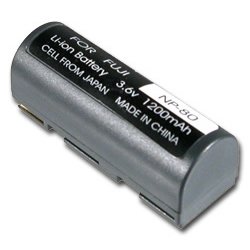 DDNP-80, KLIC3000, NP-80 Replacement Battery for Fuji Digital Camera (3.7V 1200mAh) by DekCell