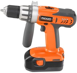 31K0RW7APJL Factory-Reconditioned RIDGID R84001 18-Volt Cordless 2-Speed Drill