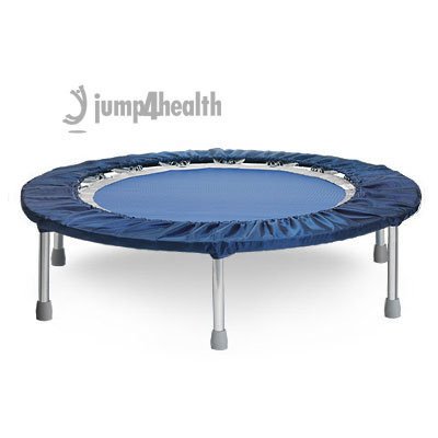 Needak Mini-trampoline Exercise Rebounder (Non-fold, Blue)