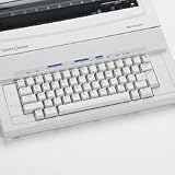 SMC10230 Electric Typewriter,Word Correction,Auto Center,Silver Ash