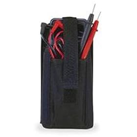 Custom Leathercraft Large Electric Meter Tester Phone Holder by Custom Leather Craft