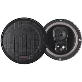 AUDIOVOX TRY-36 6" Round 3-Way Stereo Speaker System