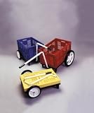 Schiffmayer 11003 Pop Kart Deluxe Lawn & Garden Folding Cart - Blue