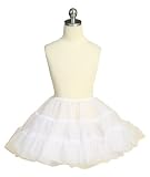 Miranda Girls Half Petticoat in White