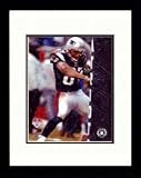 2003 AFC Championship: David Givens Celebrates Framed Photograph