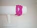 Bracelet Cuff Beads Pink