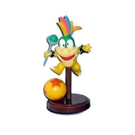 Lemmy Koopa ~1.6 Mini Figure [New Super Mario Bros. Wii Choco Egg Series #1 - NO CANDY] (Japanese... by Super Mario Brothers
