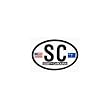 South Carolina Oval Decal