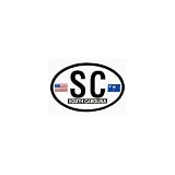 South Carolina Oval Decal