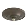 Round Flush Canopy Finish: Polished Nickel