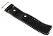Nemesis #LBB-K Wide Black Leather Cuff Wrist Watch Band