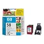 Hp No. 58 Tri-Colour Inkjet Print Cartridges (C6658Ae)