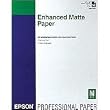 Epson S041908 PAPER, ENHANCED MATTE PAPER, 17 X 22