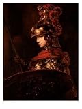 Pallas Athena Or, Armoured Figure, 1664-65 Art Giclee Poster Print by Rembrandt van Rijn, 24x32