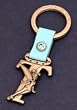 Tinker Bell Letter T Pewter Key Chain