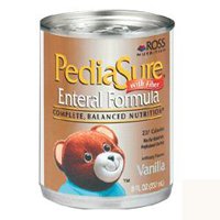Pediasure Liquid Enteral Formula Institutional-Use with Fiber, Vanilla - 8 Oz / can, 24 / Case