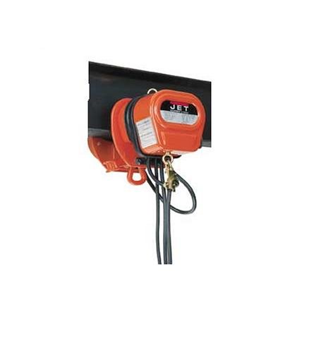 JET 252610 1-Ton Capacity 230-Volt 3-Phase Rewired Motorized Trolley