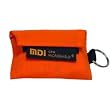 CPR MICRO SHIELD RESCUE BREATHER IN KEYCHAIN CASE ORANGE