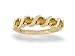 14K Yellow Gold Genuine Round Citrine Ring