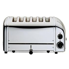 Dualit 6 Slice Toaster Stainless Steel 60144