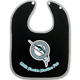 Caseys Distributing 9960601166 Florida Marlins Two-Toned Snap Baby Bib by Caseys