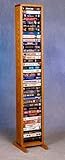 IMAGE OF Wood Shed Solid Oak VHS Rack TWS-108