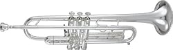 Getzen 590 Capri Series Bb Trumpet, Silver
