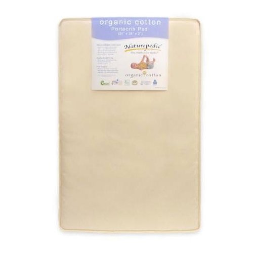 Naturepedic Organic Cotton Portacrib Mattress