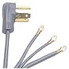 PETRA 90-1028 3-Wire Dryer Cord, 10-Foot, 30A
