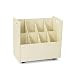 Safco 3045 Laminate Mobile Roll File, 8 7 x 7 Bins, 30-1/8w x 15-3/4d x 28-7/8h, Putty