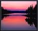 Art Poster Metal Framed Print - Sunrise over Bisk Lake - Artist: - Poster Size: 16 X 20