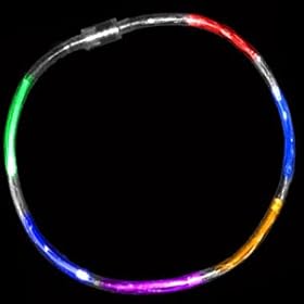  LED Light Chaser Necklace