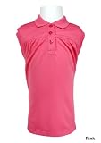 IZOD G Girls CoolFX Signature Sleeveless Polos