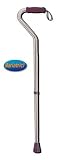 `Bariatric H/D Offset Cane Alum Adjusts from 27-3/4-36-3/4 500 Lb. Weight Capacity!! * Manufacture