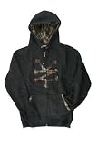 ZOO YORK - Zoo York Ft. Greene Cracker Men's Hooded Zip Sweatshirt - Black