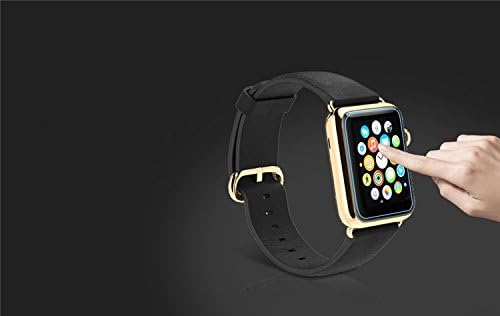 Apple Iwatch 42mm Screen Protector, [Tempered Glass] World's Thinnest Ballistics Glass Bubble-free Screen Protectors, Easy Installation Anti-fingerprint Anti-scratch [Life-time Warranty] (9H 2x)