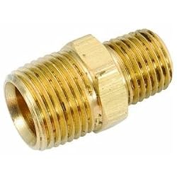 Anderson Metals Corp Inc 56123-1208 Reducing Brass Hex Nipple
