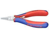 Review Knipex 3512115 / Knipex 35 12 115 Sb Electronics Flat Wide Jaw Pliers