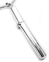 Sterling Silver Large Sewing Needle Holder Pendant